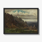 View of Dürnstein by Leopold Till - thumbnail_1_bf_6743812ffaa684e1cf4ba6a7